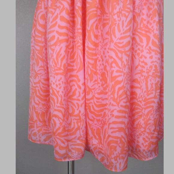 Lilly Pulitzer for Target 'Giraffing Me Crazy Flounce' Flounce Dress Size Small - Picture 11 of 16